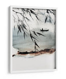 Canoa al Atardecer - Treechild | Cuadro decorativo de Canvas Lab