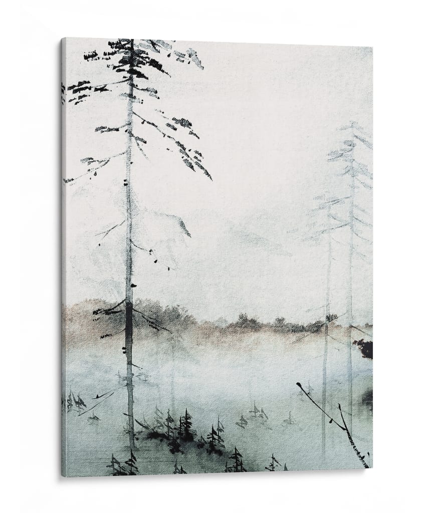 Bosque Brumoso En Calma II - Treechild | Cuadro decorativo de Canvas Lab