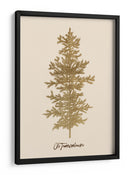 Oh Tannenbaum (oro) - Kubistika | Cuadro decorativo de Canvas Lab
