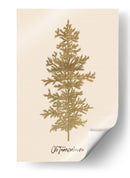 Oh Tannenbaum (oro) - Kubistika | Cuadro decorativo de Canvas Lab