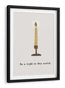 Sé la Luz - Kubistika | Cuadro decorativo de Canvas Lab