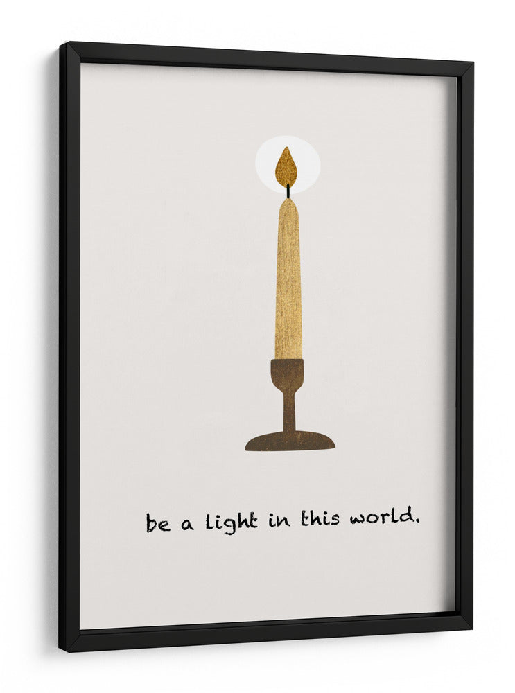 Sé la Luz - Kubistika | Cuadro decorativo de Canvas Lab