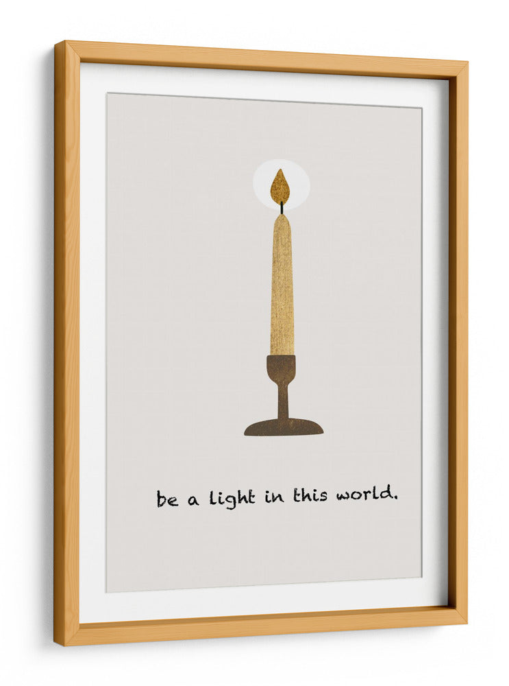 Sé la Luz - Kubistika | Cuadro decorativo de Canvas Lab