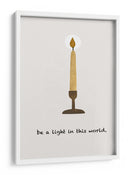 Sé la Luz - Kubistika | Cuadro decorativo de Canvas Lab