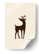 Pequeño Rudoplh - Kubistika | Cuadro decorativo de Canvas Lab