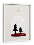 Copos de Nieve Bailarines - Kubistika | Cuadro decorativo de Canvas Lab