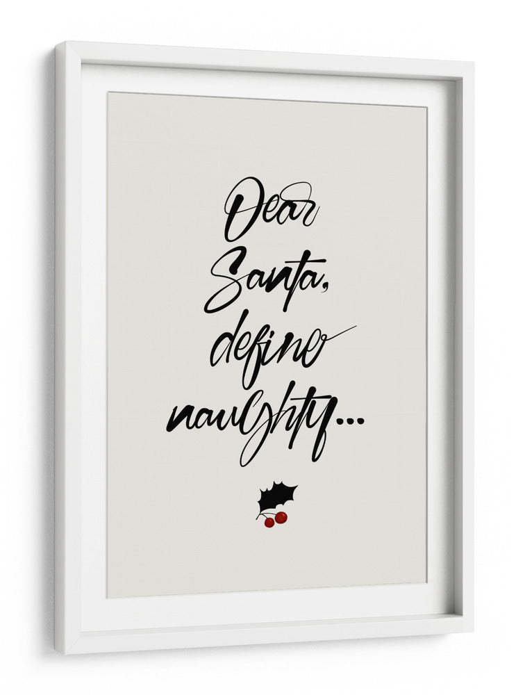 Querido Santa - Kubistika | Cuadro decorativo de Canvas Lab