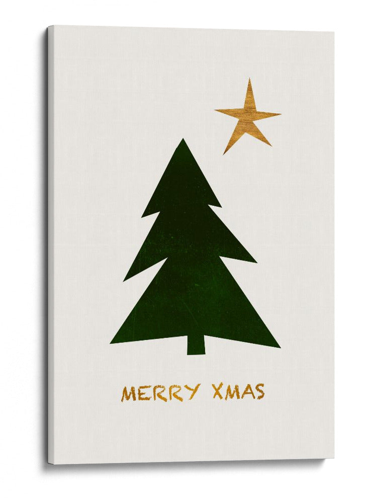 Feliz Navidad - Kubistika | Cuadro decorativo de Canvas Lab