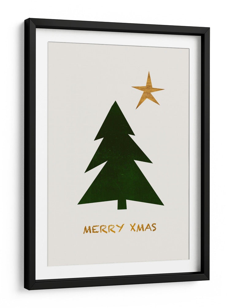 Feliz Navidad - Kubistika | Cuadro decorativo de Canvas Lab