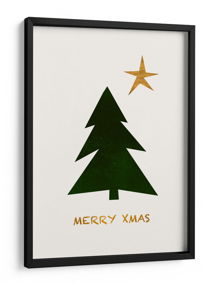 Feliz Navidad - Kubistika | Cuadro decorativo de Canvas Lab