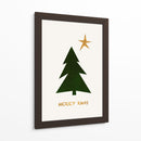 Feliz Navidad - Kubistika | Cuadro decorativo de Canvas Lab