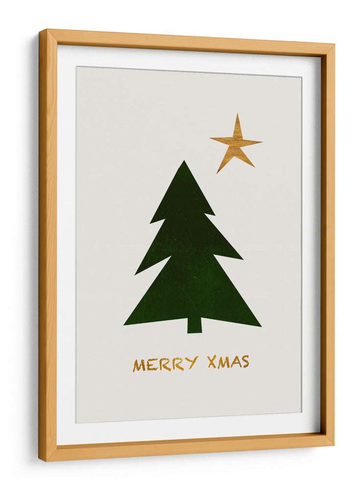 Feliz Navidad - Kubistika | Cuadro decorativo de Canvas Lab