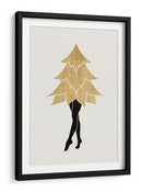 Lady Gaga En Navidad (vers.1) - Kubistika | Cuadro decorativo de Canvas Lab