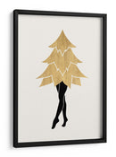 Lady Gaga En Navidad (vers.1) - Kubistika | Cuadro decorativo de Canvas Lab