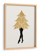 Lady Gaga En Navidad (vers.1) - Kubistika | Cuadro decorativo de Canvas Lab
