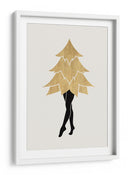 Lady Gaga En Navidad (vers.1) - Kubistika | Cuadro decorativo de Canvas Lab