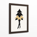 Lady Gaga En Navidad (vers.2) - Kubistika | Cuadro decorativo de Canvas Lab