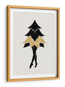 Lady Gaga En Navidad (vers.2) - Kubistika | Cuadro decorativo de Canvas Lab