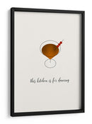 Cocina Navideña - Kubistika | Cuadro decorativo de Canvas Lab