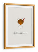 Cocina Navideña - Kubistika | Cuadro decorativo de Canvas Lab