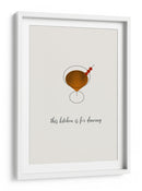 Cocina Navideña - Kubistika | Cuadro decorativo de Canvas Lab