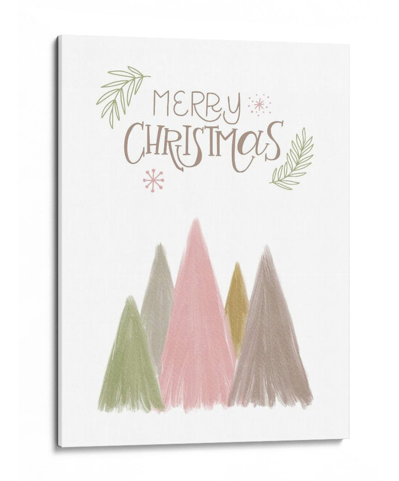 Feliz Árboles de Navidad 1 - Kristina N. - | Cuadro decorativo de Canvas Lab
