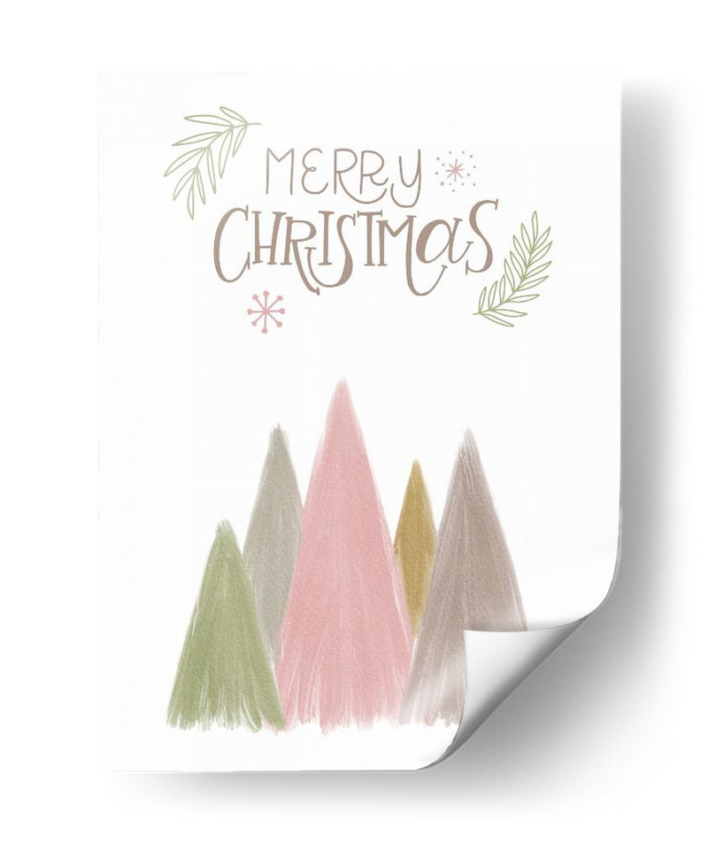 Feliz Árboles de Navidad 1 - Kristina N. - | Cuadro decorativo de Canvas Lab