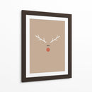 Renos de Navidad - Kristina N. - | Cuadro decorativo de Canvas Lab