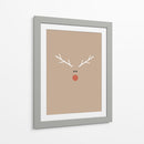 Renos de Navidad - Kristina N. - | Cuadro decorativo de Canvas Lab