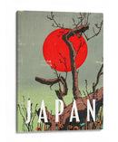 Japón Cartel de Viaje Vintage - Nicholas | Cuadro decorativo de Canvas Lab