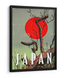 Japón Cartel de Viaje Vintage - Nicholas | Cuadro decorativo de Canvas Lab