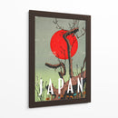 Japón Cartel de Viaje Vintage - Nicholas | Cuadro decorativo de Canvas Lab