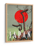 Japón Cartel de Viaje Vintage - Nicholas | Cuadro decorativo de Canvas Lab