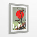 Japón Cartel de Viaje Vintage - Nicholas | Cuadro decorativo de Canvas Lab