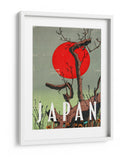 Japón Cartel de Viaje Vintage - Nicholas | Cuadro decorativo de Canvas Lab