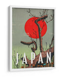 Japón Cartel de Viaje Vintage - Nicholas | Cuadro decorativo de Canvas Lab