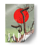 Japón Cartel de Viaje Vintage - Nicholas | Cuadro decorativo de Canvas Lab