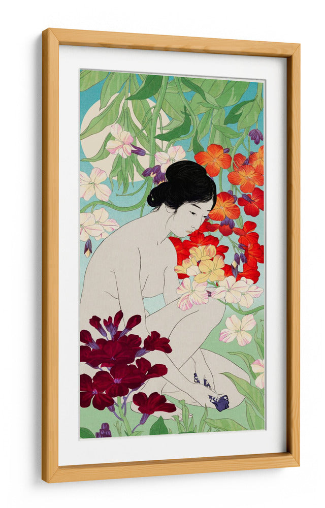 Baño japonés - Marja van den | Cuadro decorativo de Canvas Lab