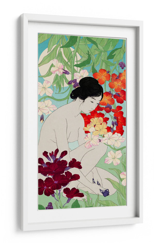 Baño japonés - Marja van den | Cuadro decorativo de Canvas Lab