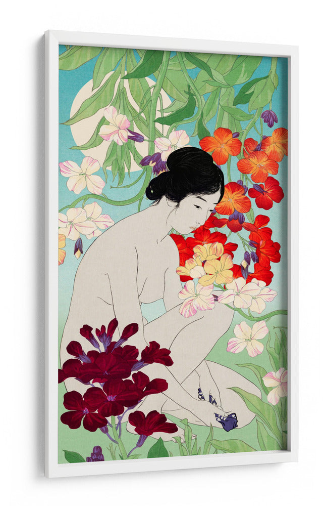 Baño japonés - Marja van den | Cuadro decorativo de Canvas Lab