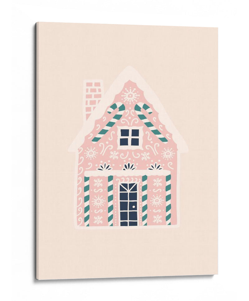 Casa de Jengibre de Navidad - Talitha McQueen | Cuadro decorativo de Canvas Lab