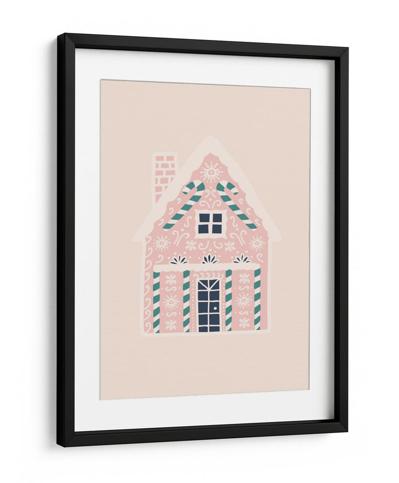 Casa de Jengibre de Navidad - Talitha McQueen | Cuadro decorativo de Canvas Lab
