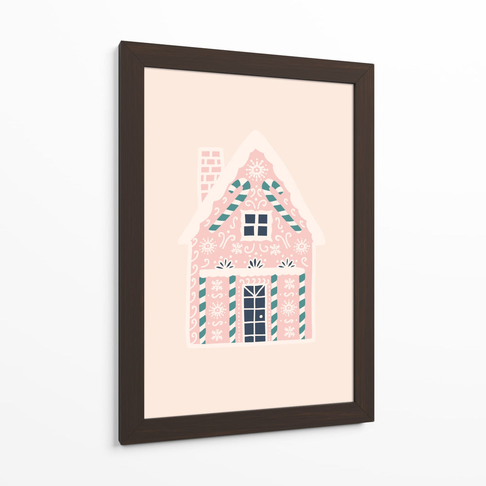 Casa de Jengibre de Navidad - Talitha McQueen | Cuadro decorativo de Canvas Lab