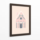 Casa de Jengibre de Navidad - Talitha McQueen | Cuadro decorativo de Canvas Lab