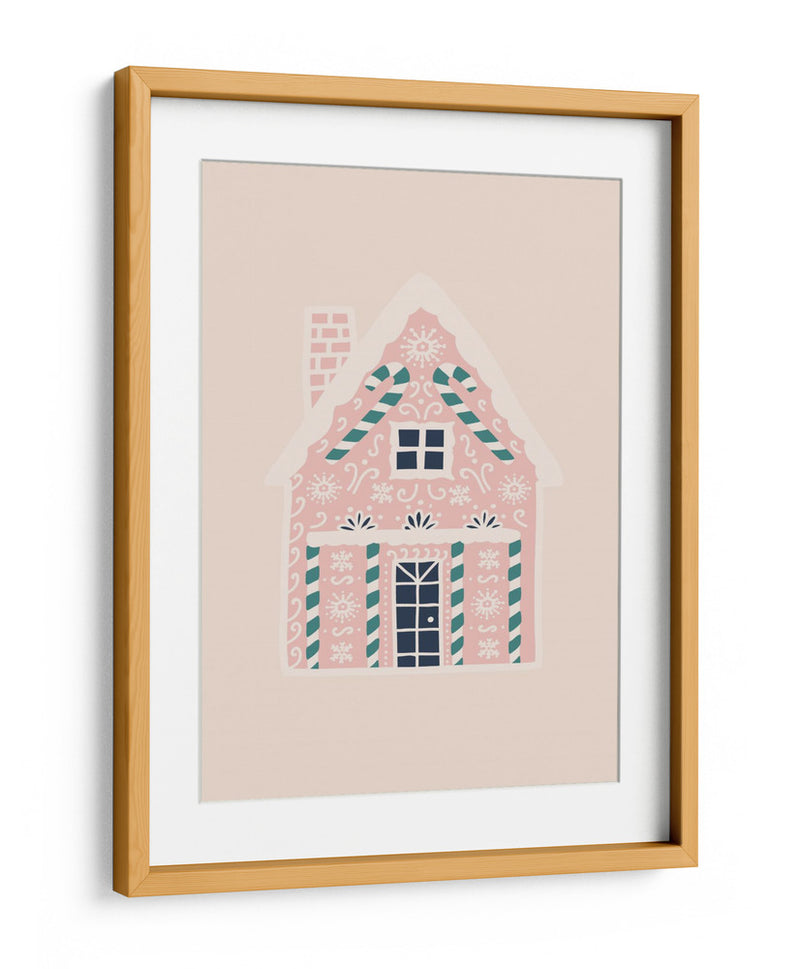 Casa de Jengibre de Navidad - Talitha McQueen | Cuadro decorativo de Canvas Lab