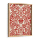 Tapiz Barroco En Rojo I - Vision Studio | Cuadro decorativo de Canvas Lab