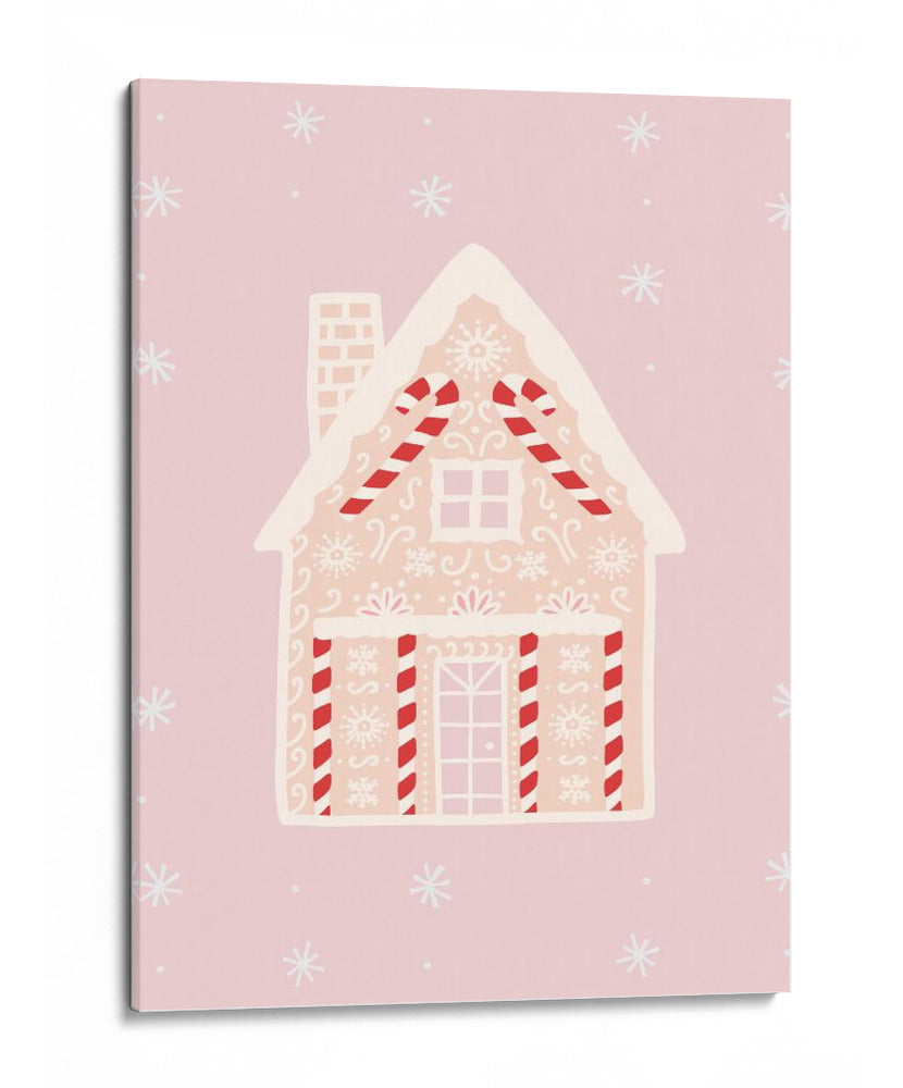 Casa de Jengibre Rosa - Talitha McQueen | Cuadro decorativo de Canvas Lab