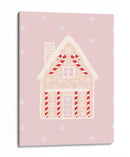 Casa de Jengibre Rosa - Talitha McQueen | Cuadro decorativo de Canvas Lab