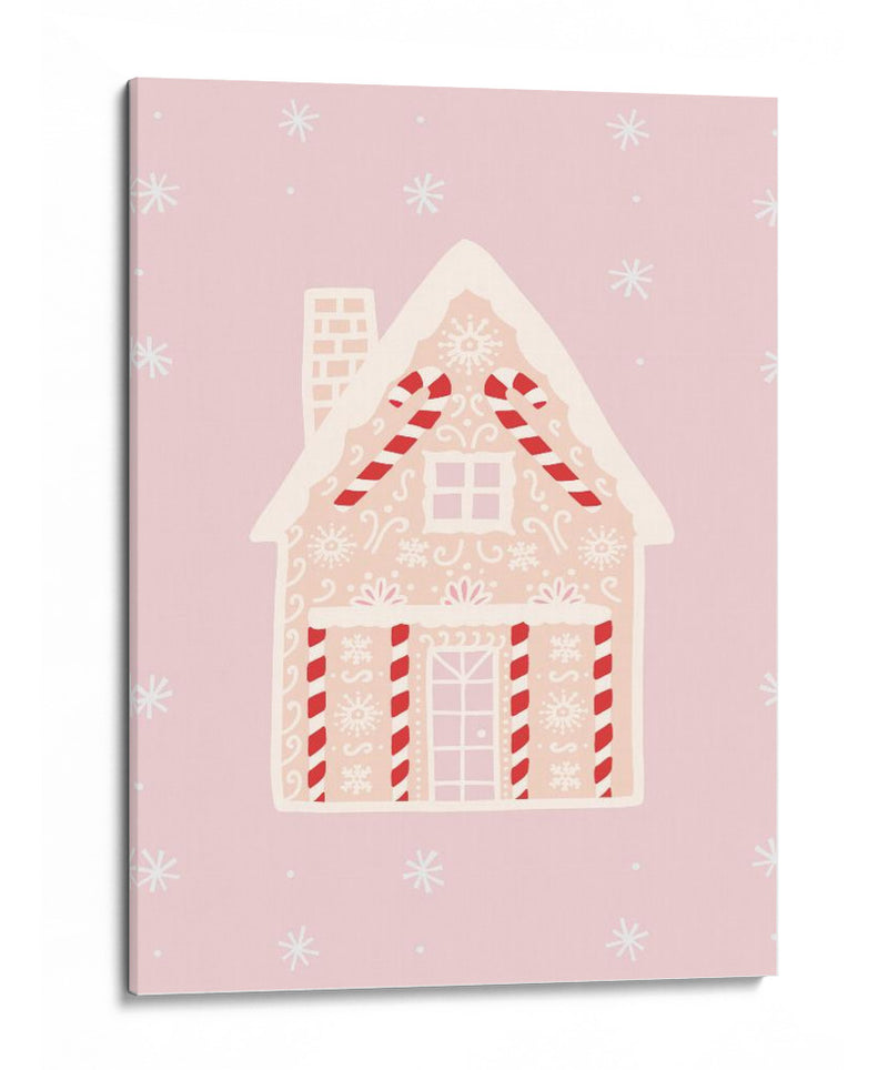 Casa de Jengibre Rosa - Talitha McQueen | Cuadro decorativo de Canvas Lab