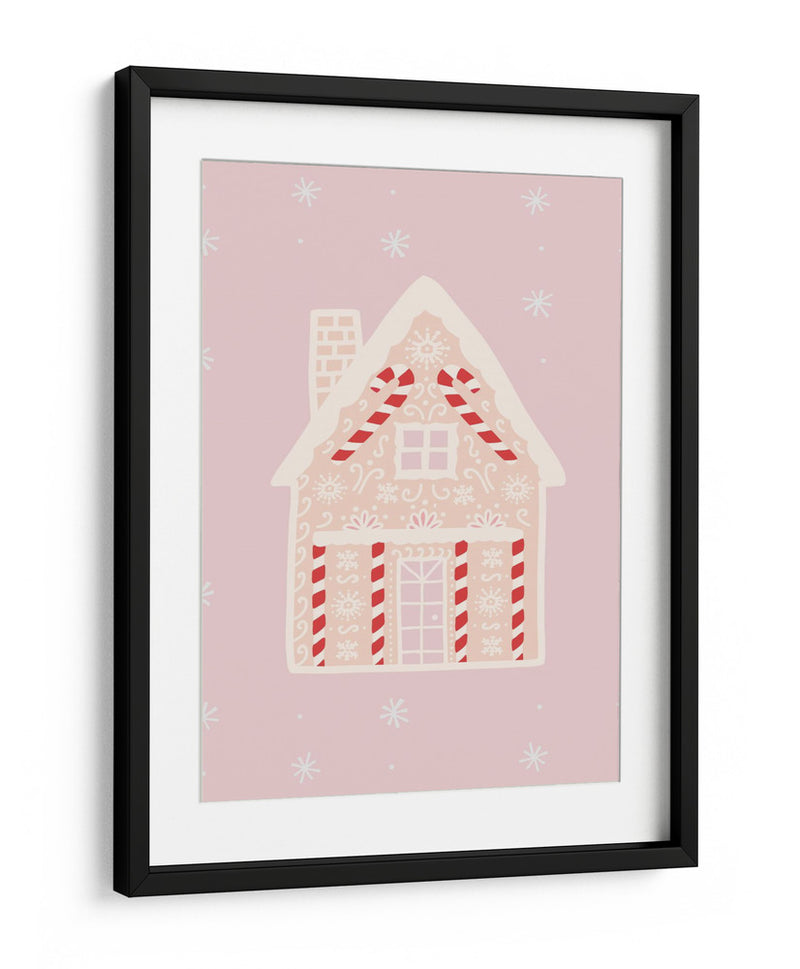 Casa de Jengibre Rosa - Talitha McQueen | Cuadro decorativo de Canvas Lab